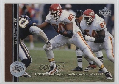 1996 Upper Deck Neil Smith #284 17vs