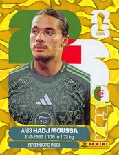 2026 Panini FIFA World Cup Gold Crumble #ALG 17 Anis Hadj Moussa