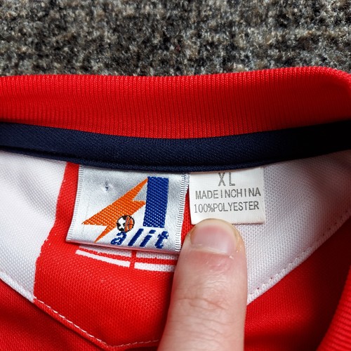 England Mens Red Soccer Football National Team Jersey Patch Size XL (Large) - Picture 6 of 9