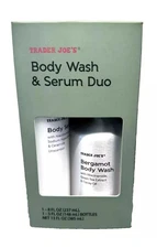 Trader Joe’s Body Wash & Serum Duo Clean & Moisturize Bergamot Niacinamide 13oz
