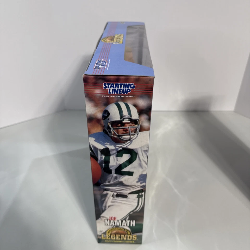 Joe Namath Johnny Unitas Kenner Starting Lineup NFL 12" Sports Figures 1998 - Image 4 of 4