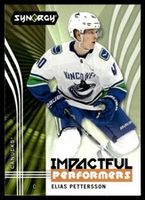 Elias Pettersson 2019-20 Upper Deck Synergy Impactful Performers #IP-16