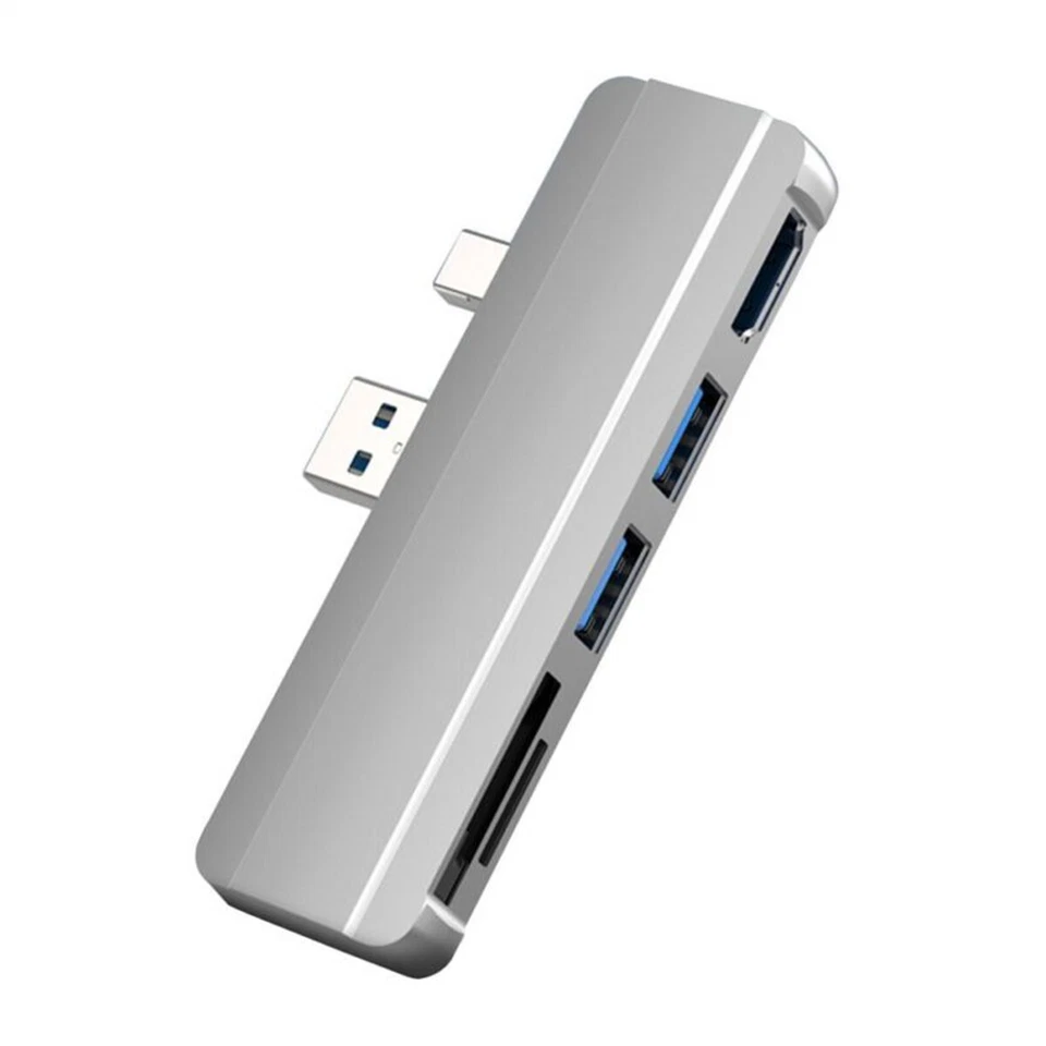 5-in-1 USB3.0 Micro SD SD Hub DP To HDMI Convertor Adaptor For Surface Pro 4/5/6 - Image 3 of 4