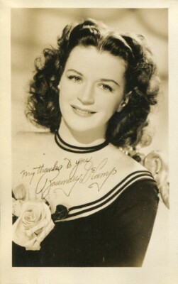 Rosemary DeCamp 13 Ghosts The Jungle Book Original Movie Press Club Photo