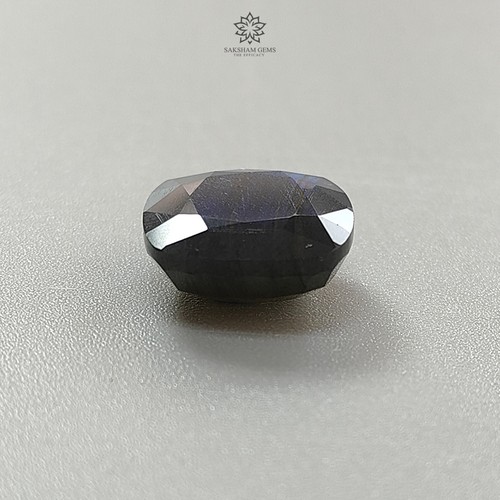 Cojín de labradorita azul natural 12,10 quilates RARO 1 pieza para hacer joyas 15 mm - Imagen 4 de 5