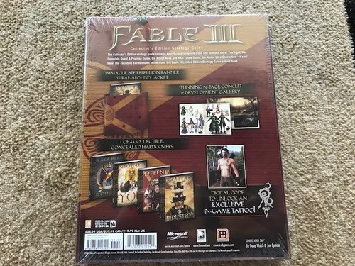 FABLE III by BRADYGAMES (2010, HARDCOVER, LIMITED) - BRAND NEW - Picture 2 of 2