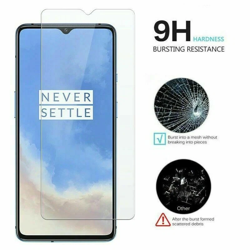 1x 2x For OnePlus One Plus 7T 8T Tempered Glass Screen Protector LCD Guard Film  - Image 4 of 4
