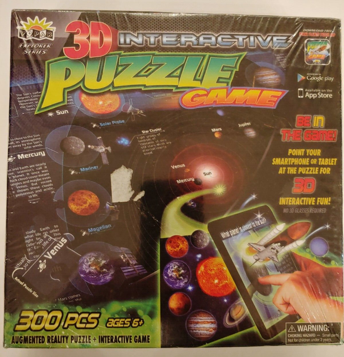 Nuevo Juego Interactivo Puzzle Realidad Aumentada Serie Popar 3D Explorer 2013