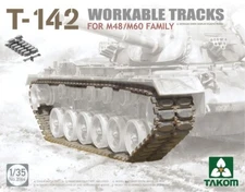 TAKOM 2164 1/35 T-142 Workable Tracks For M48/M60 Family