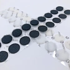 VELCRO Self Adhesive Dots Circles 3/4" Inch Diameter  10 Sets Hook and Loop