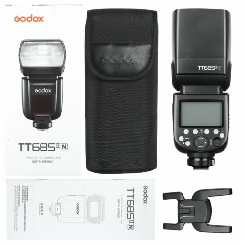 US Godox TT685II-N TTL HSS Flash Speedlite+60*60cm Bracket Softbox Kit for Nikon - Picture 5 of 12