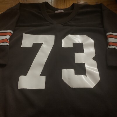 VTG Cleveland Browns #73 Jersey Medium Joe Thomas Dieken Clark
