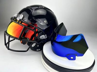 REVO CLEAR BLUE SPEED FLEX & SCHUTT F7 Full Size Football Helmet Visor W/Clips | eBay REVO CLEAR BLUE SPEED FLEX & SCHUTT F7 Full Size Football Helmet Visor W/Clips | eBay