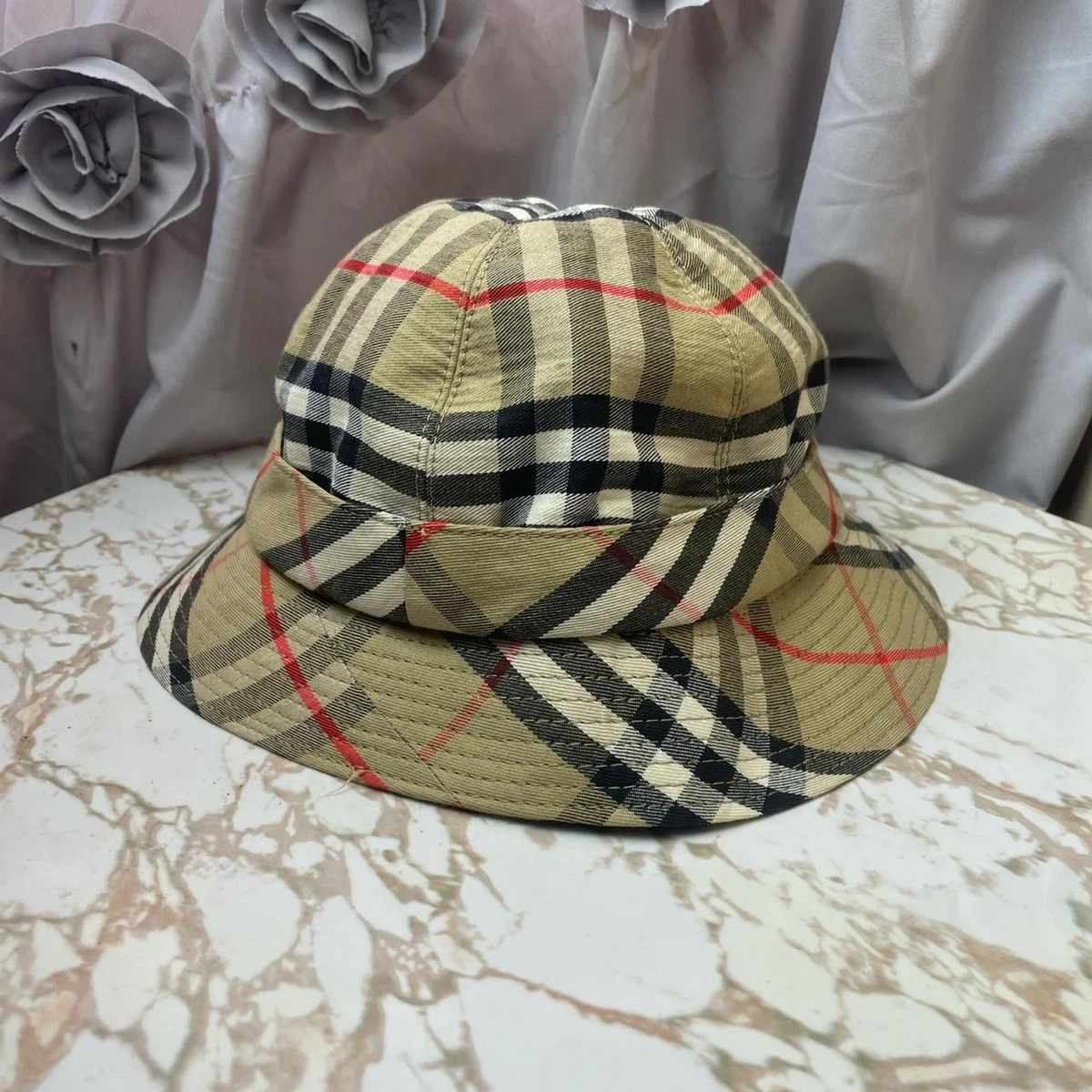 burberrys london vintage 1980s authentic nova check cotton  display picture 3