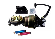 Kit de conversión de refuerzo de 7"" para montaje en cuadro de camioneta Chevy 1947-54 pedal de freno disco tambor