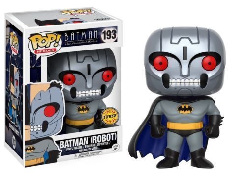 "Batman The Animated Series - Chase Robot Batman 3,75\" Vinyl Figur Pop Funko 193"-image