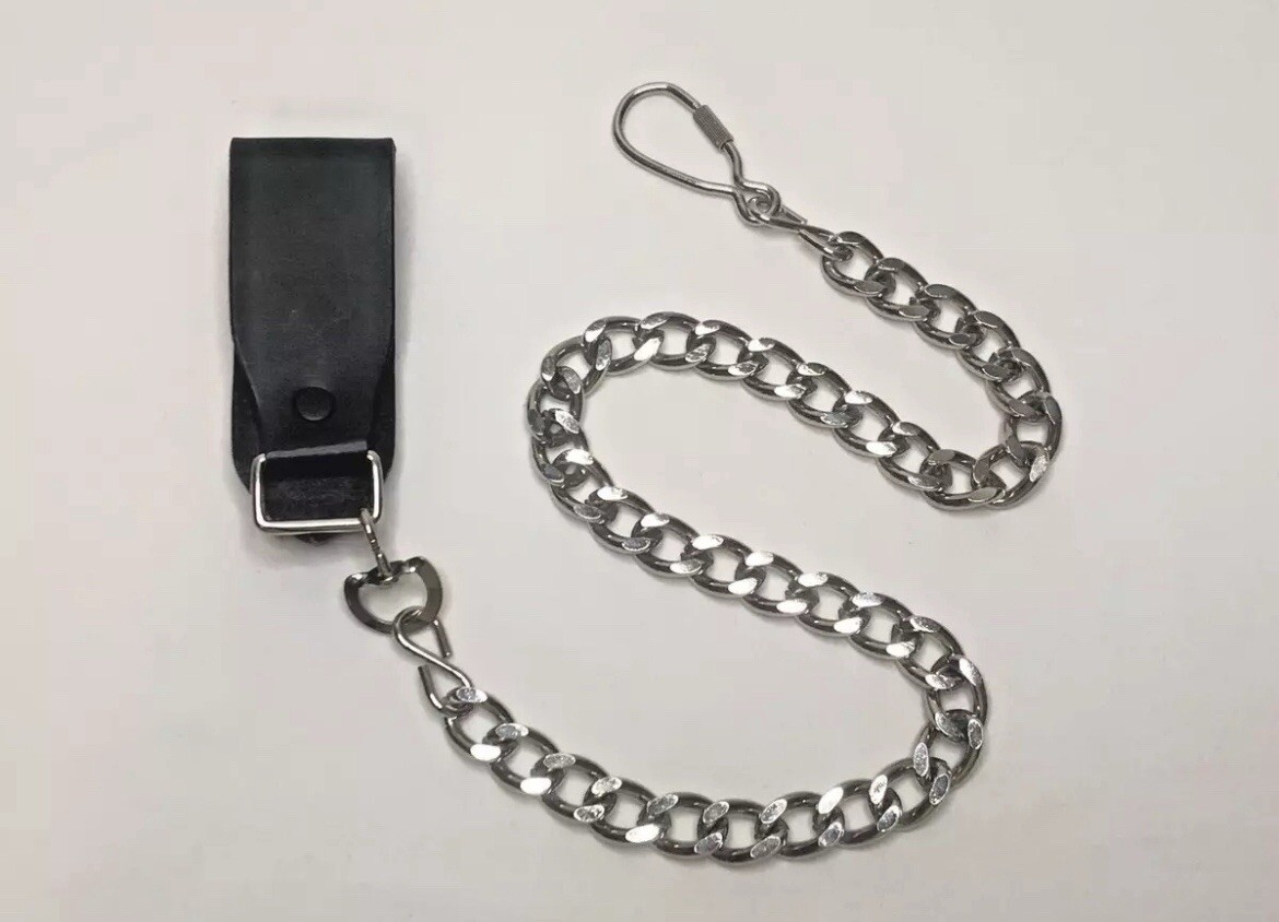 Harley-Davidson スカルデザイン ウォレットチェーン Harley-Davidson® Men's Skull & Spring Wallet Chain | Antique
