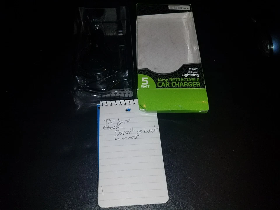 Cellet 5 Watt 1 Amp Micro USB Retractable Cell Phone Car Charger - Image 2 of 4