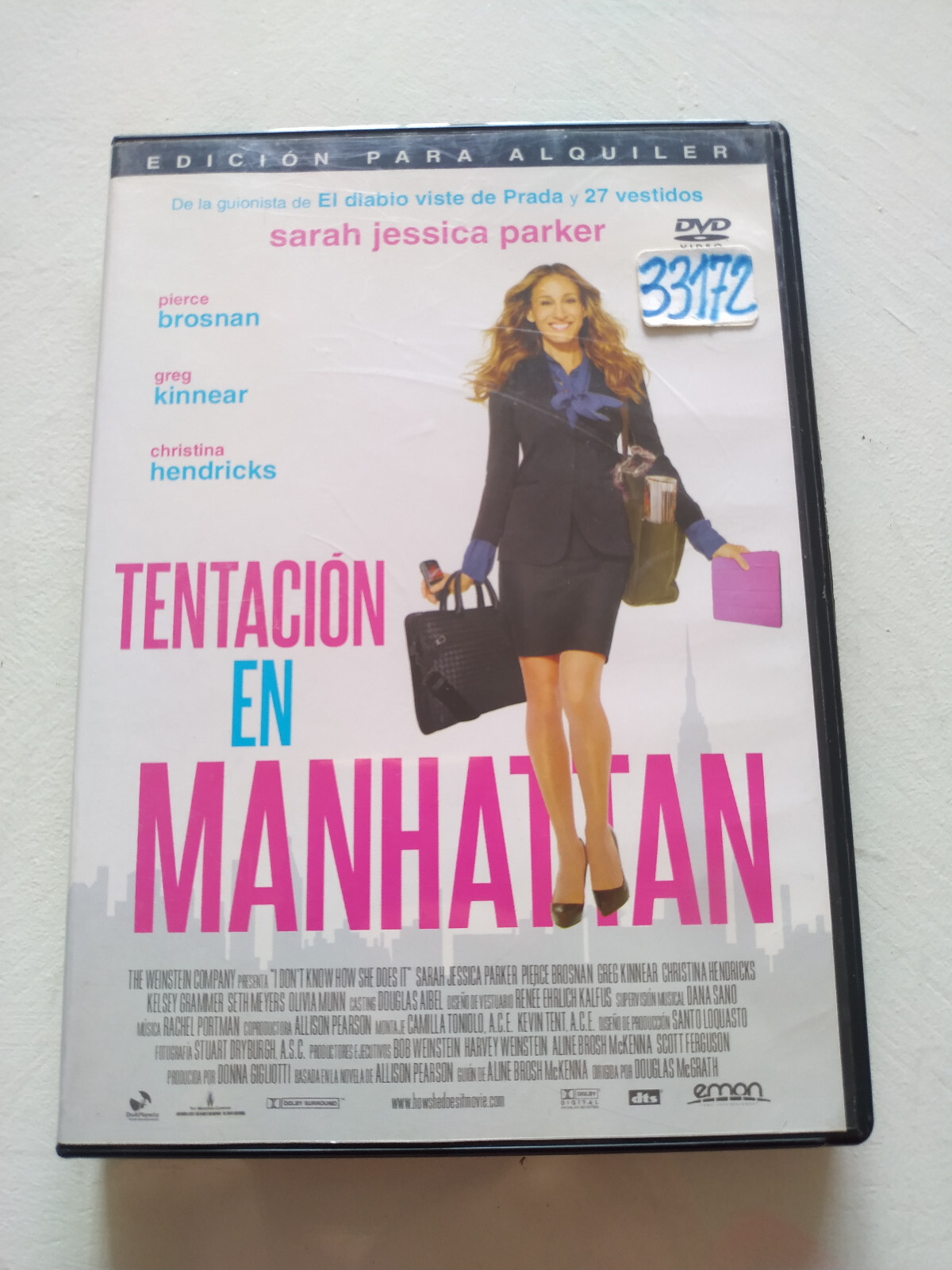Temptation in Manhattan Sarah Jessica Parker - DVD Spanish English Region 2