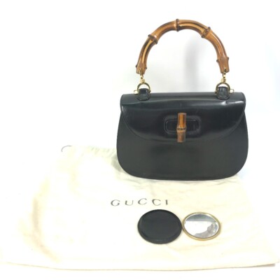 ❗️希少美品GUCCI ボストンバッグ old GUCCI Gucci x Tom Ford Black Mini Top Handle Bag – Treasures of NYC