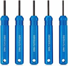 Pin and Socket Extractor Tool Kit - 5 Sizes for JST/AMP and Molex Connectors