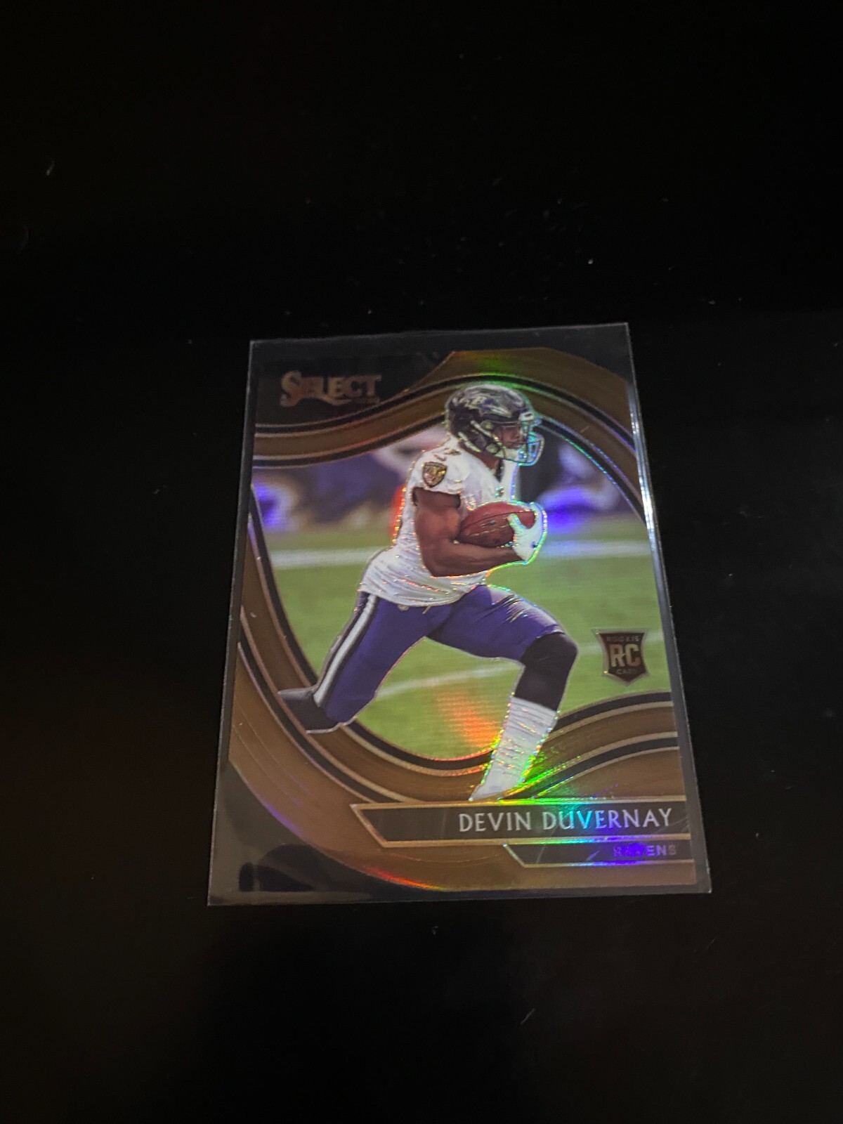 Devin Duvernay 2020 Select Field Copper Prizm /355 Die Cut RC Ravens 377