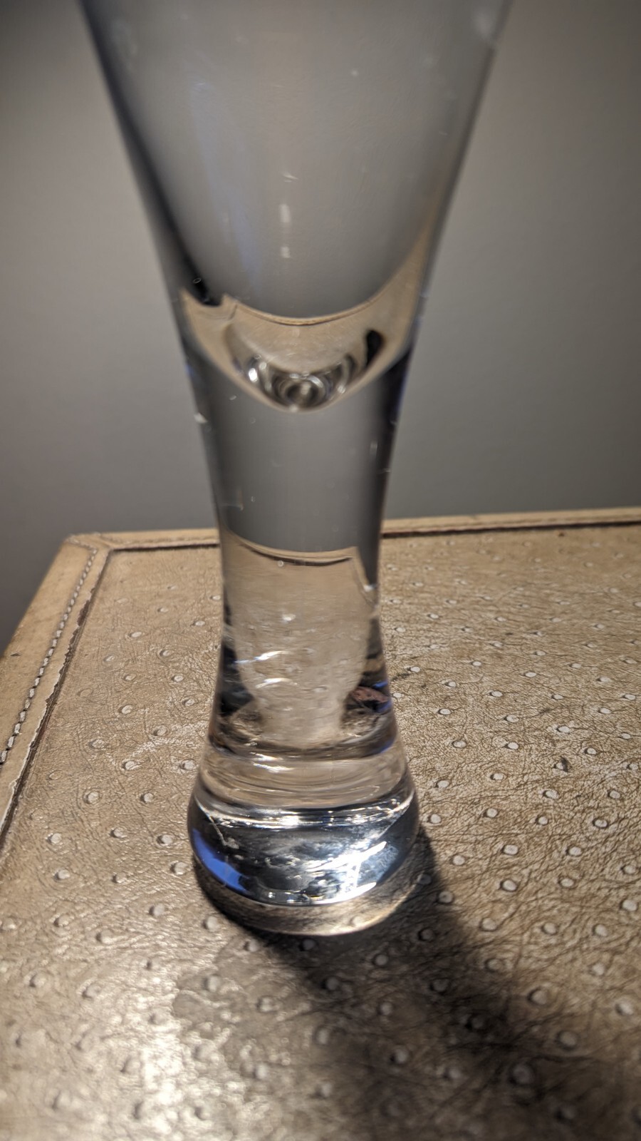 Pair Of Elegant Krosno Wine Glasses Perfect for a Valentine's Day