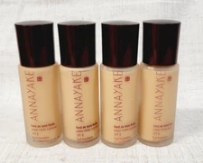 ANNAYAKE Fluid Foundation SPF 8 Combination to Oily Skin LOT OF 4~ 05 CLAIR ~