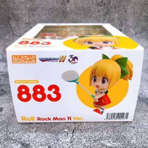 Megaman Roll Rockman 11 Ver. Figura de acción Nendoroid 883 Good Smile Japón sellada - Imagen 5 de 5