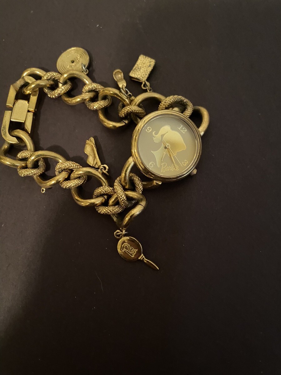 Fossil Barbie Watch & Charming Bracelet, Vintage #13489/20,000