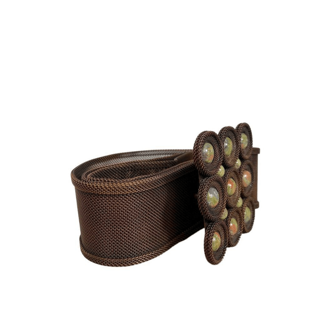 Sarah Cavender Metal Works Belt Silver Belt Sarah Cavender Metalworks Belt, INFINITI KNOT  main image 2