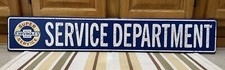 Chevrolet Service Department Metal Sign Chevy Parts Vintage Style Wall Decor 36