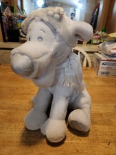 Tigger Winter Sparkle Plush Toy 14" White Silver Stuffed Animal Disney Store