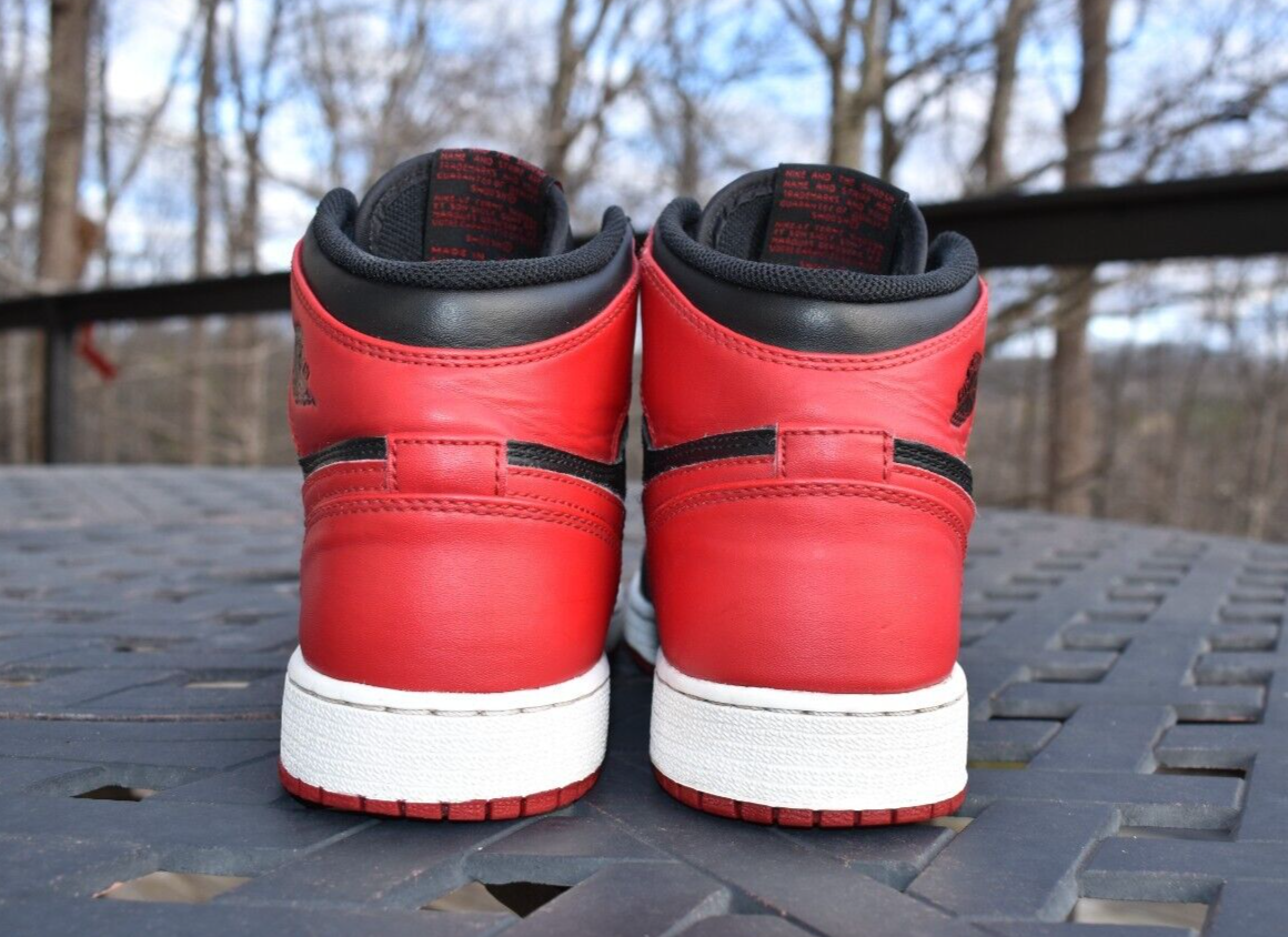 Nike Air Jordan 1 Retro High OG BG 'Bred' 2013 575441-023 Nike Air Jordan 1 Retro High OG BG 'Bred' 2013 575441-023