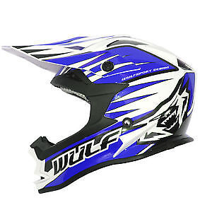 Adult Motocross Wulfsport Advance Off Road Enduro Mx Helmet All Colors & Sizes