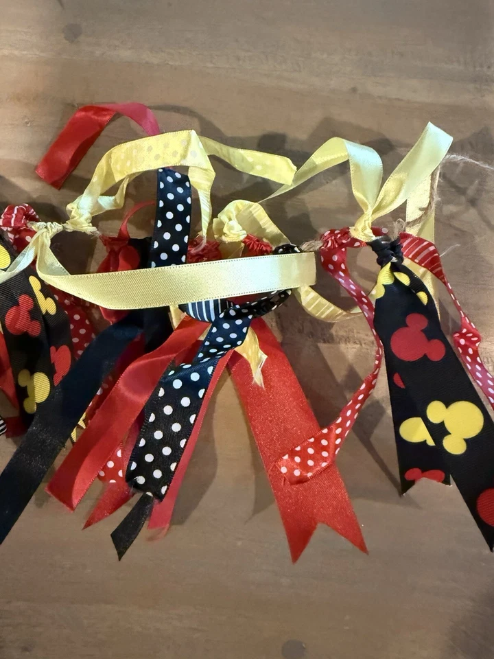 3 Piece Mickey Mouse Party Supplies 1st Birthday Decorations With Mickey Garland - Image 2 of 4