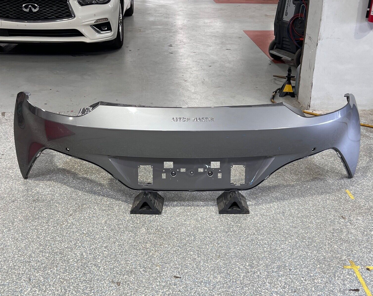 2019 2020 2021 ASTON MARTIN VANTAGE REAR BUMPER OEM USED KY63-17K835-B 19 20 21