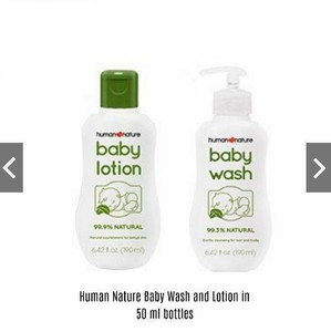 human nature baby lotion