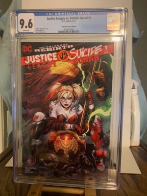 JUSTICE LEAGUE vs SUICIDE SQUAD 1  TYLER KIRKHAM CGC 9.8