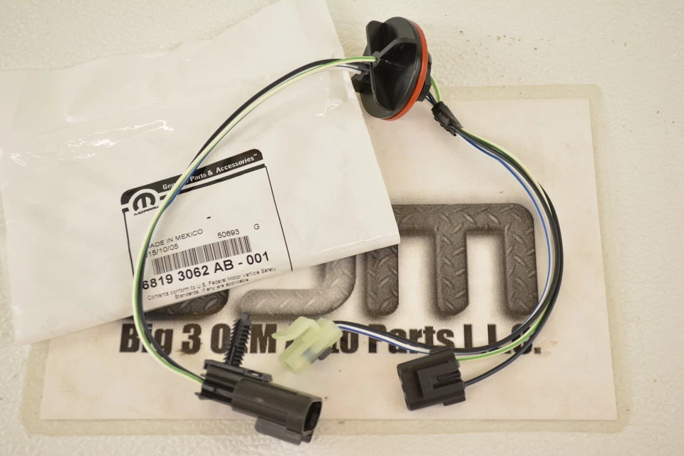 Arnés de cableado de faros Dodge Ram 1500 2500 3500 4500 5500 nuevo OEM 68193062AB Foto 2 de 4