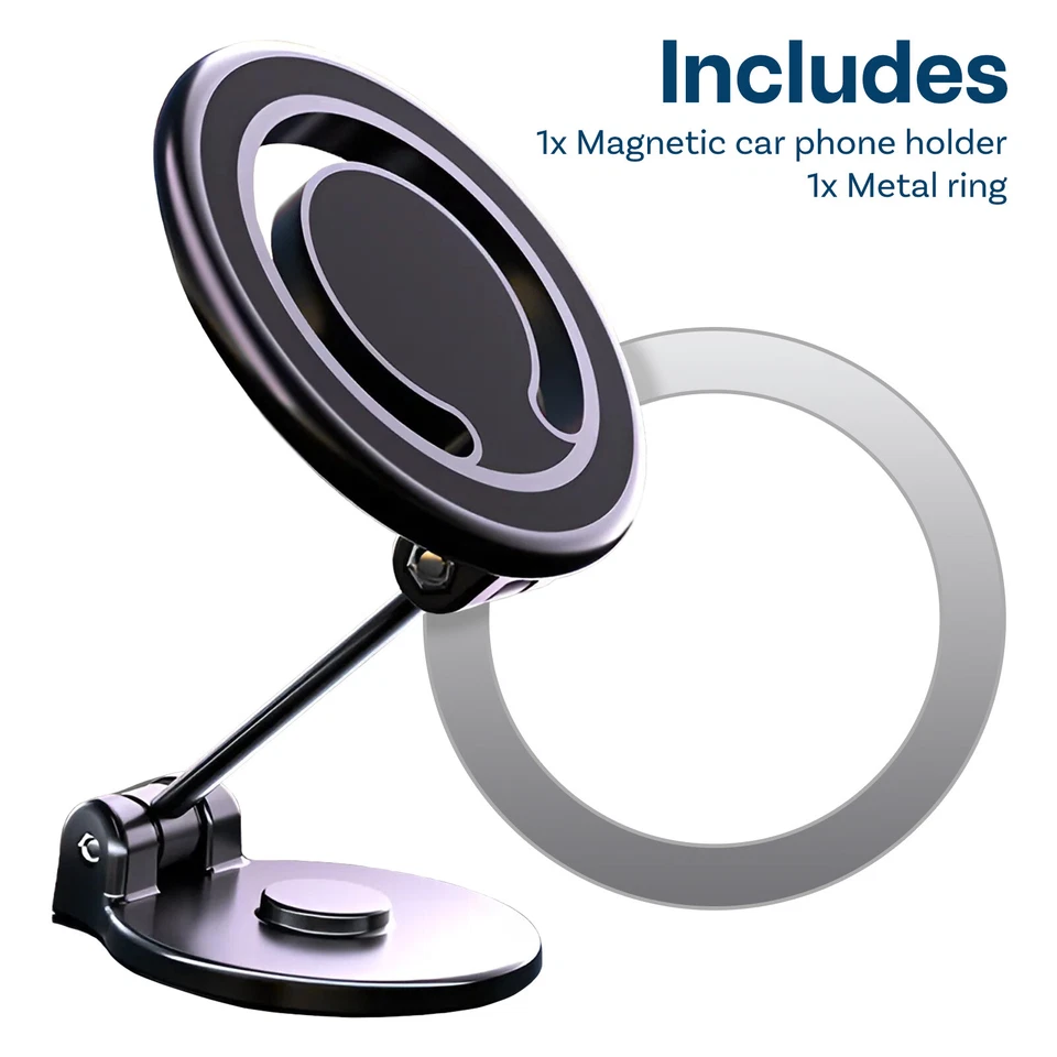 Porta Cellulare Auto Magnetico per MagSafe Magnetico Supporto Telefono Auto 360° - Immagine 3 di 4