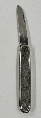 Vintage Taschenmesser Klappmesser Made in Germany Retro Messer Silber Knife Q138 - Bild 1 von 4