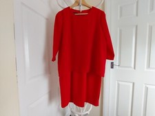 Dress “Ted Baker“London Red Size: 4,L,14 (UK) Eur 42 ,US 10 SALE