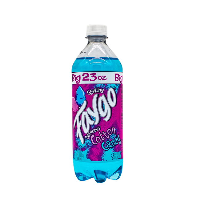 Faygo Cotton Candy Soda 24 oz (24 Bottles) FAST Detroit MI pop for sale