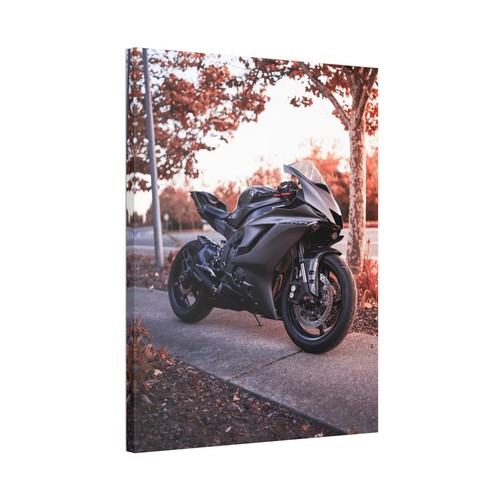 Yamaha R6 High Resolution Museum Quality Vertical Motorcycle Canvas Print #002 - Picture 4 of 10