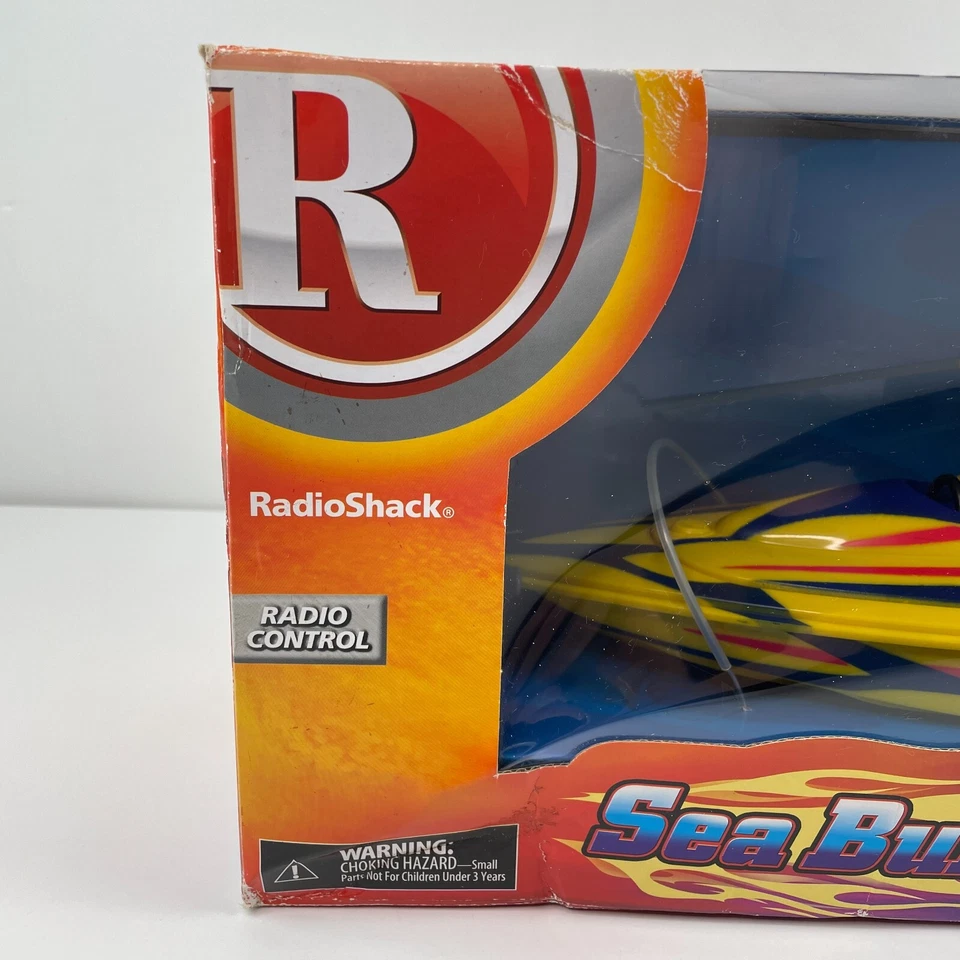 Vintage Radio Shack Radioshack RC Radio Control Sea Burner Boat NEW in BOX - Image 3 of 4