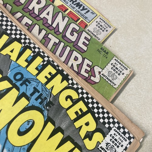 (3) lot of Comic DC Metal Man #3 Challengers Unknown 56 Starnge Adventures 174 - Picture 11 of 14