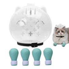Cat Muzzle Anti Bite Cat Mouth Cover Cat Bubble Muzzle For Grooming Shaving