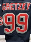 WAYNE GRETZKY CCM Vintage NY Rangers Signed JERSEY NHL HOF VSA COA The Great One