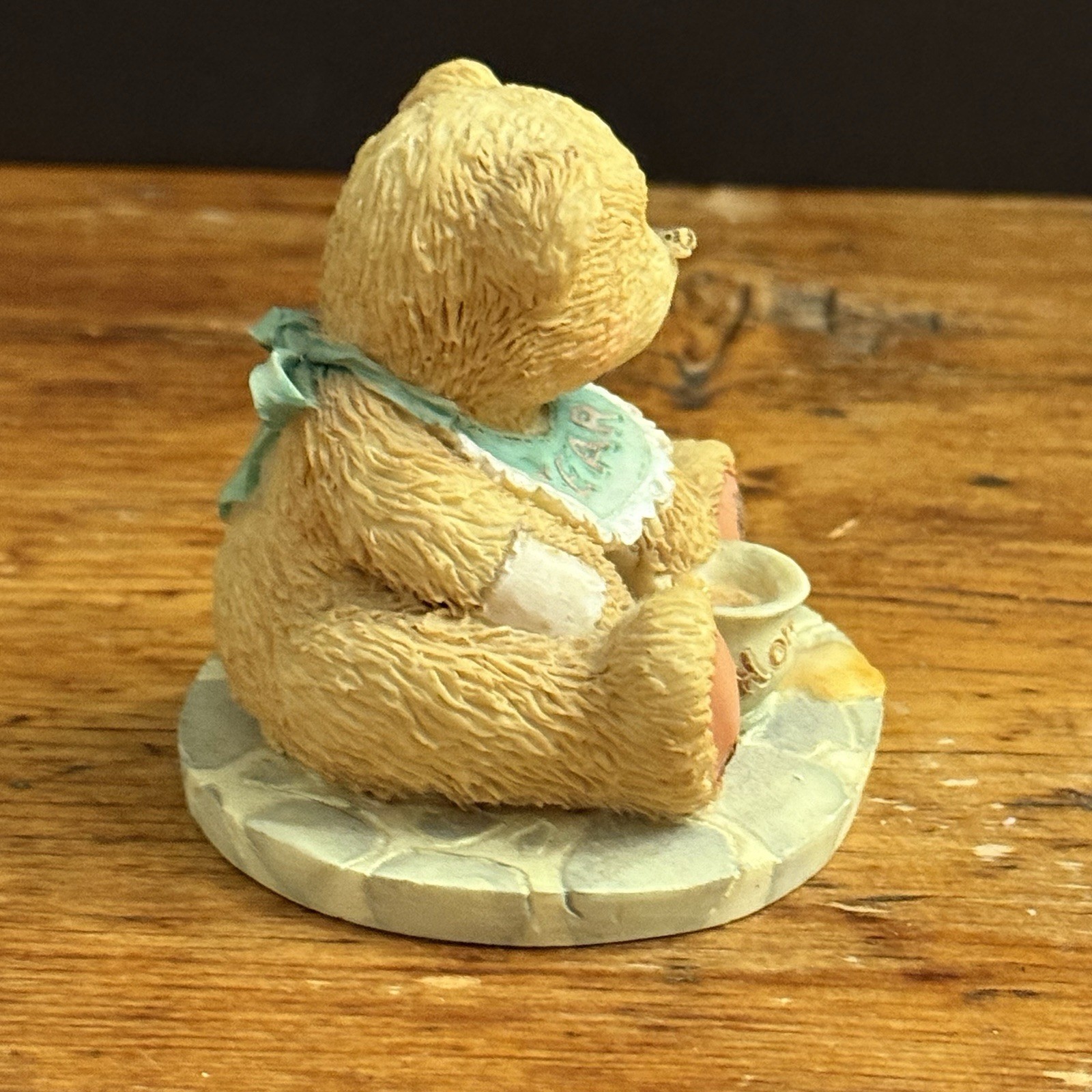Cherished Teddies BENJI “Life Is Sweet, Enjoy” 950548 Hamilton Gifts Honey Bib